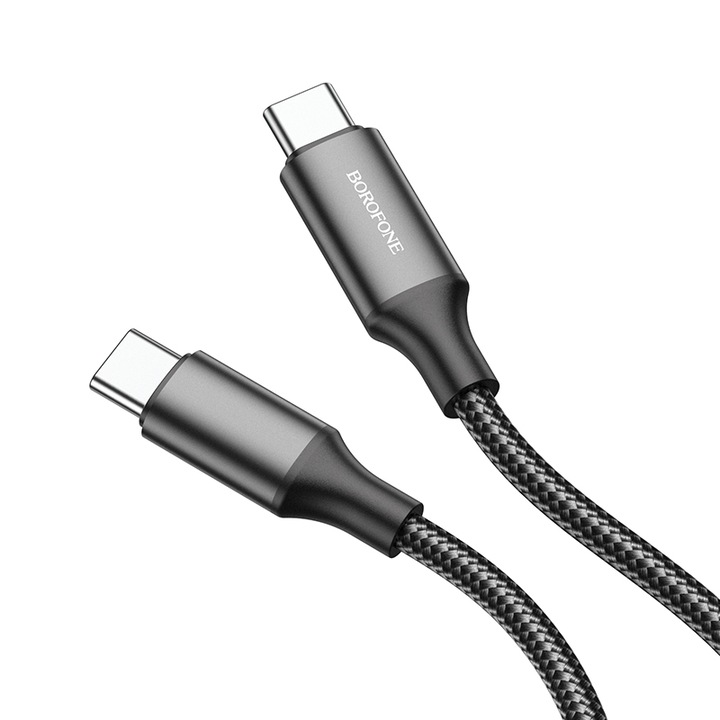 BOROFONE BU32 Exclusive display 100W fastcharging Type-C to Type-C data cable,1.2m