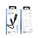 BOROFONE BU32 Exclusive display 100W fastcharging Type-C to Type-C data cable,1.2m