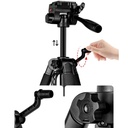 F-3366t Adjustable Aluminum Alloy Tripod with All smart phones, Camera/Camcorder and Go pro