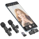 BOROFONE BFK12 Trophy lavailer wireless digital microphone(iP/Type-C)-Black