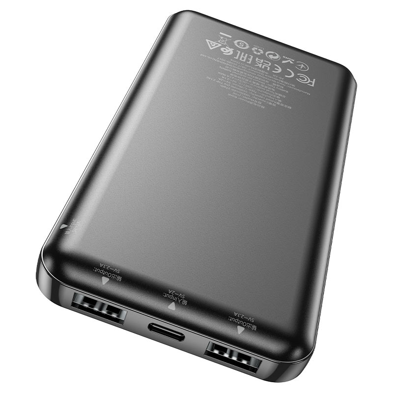 HOCO J100 Hight-ranking power bank(1000mAh)(UN)-Black