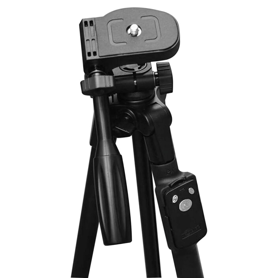 Yunteng VCT-5208 Selfie Tripod with bluetooth remote for Smartphones and DSLR Camera(360°)