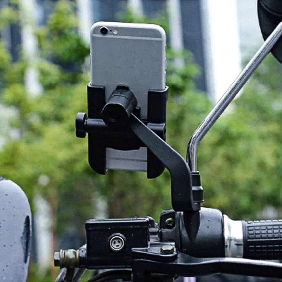 HOCO Mobile Phone Holder for Motorcycle Back Mirror