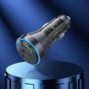 HOCO NZ12D Car charger 2Type-C + 1USB fast charging quick charger 100% authentic PD60W+QC3.0