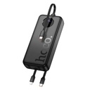 HOCO J132A Sabio 22.5W+PD20W fully compatible power bank with 3 cables(20000mAh) - black