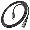 HOCO U133 Monte PD 27W Charging data cable for iP,1.2m/3.9ft (Black)