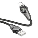 BOROFONE BU49 Shine intelligent power-off charging data cable USB-A to iPhone(1.2m/3.9ft)