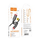 HOCO ANTI-Bending Charging DATA Cable Type-C to IP -20W -X59 -3M