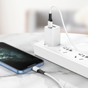 BOROFONE Type-C to IP Charging DATA cable -20W Silicone BX79 -1M