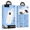 HOCO J132A Sabio 22.5W+PD20W fully compatible power bank with 3 cables(20000mAh) - black