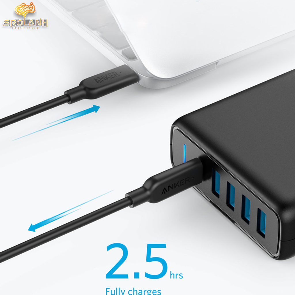 ANKER Power Port Speed 5 With 1PD and 4 PIQ