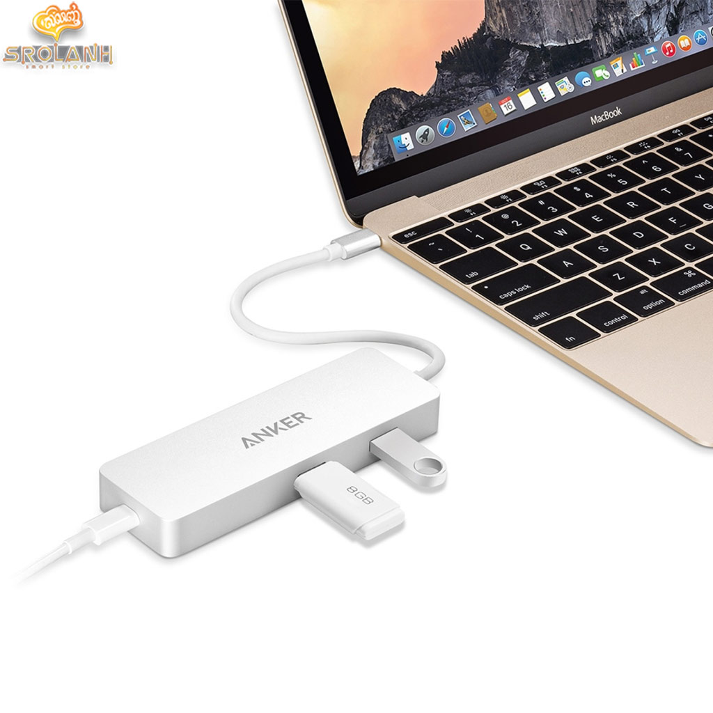 ANKER Premium USB-C Hub With Ethernet Port And Power Delivery