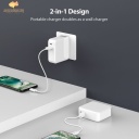 RAVPOWER Wall Charger & Portable Charger 2 in 1 5000mAh RP-PB101