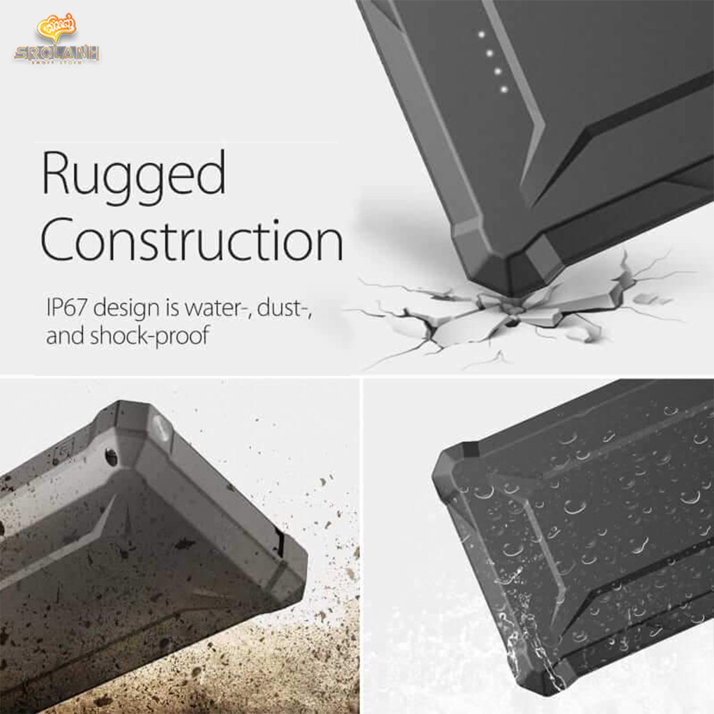 RAVPOWER Rugged Series 20100mAh Portable Power Bank PD45W+QC3.0 RP-PB097