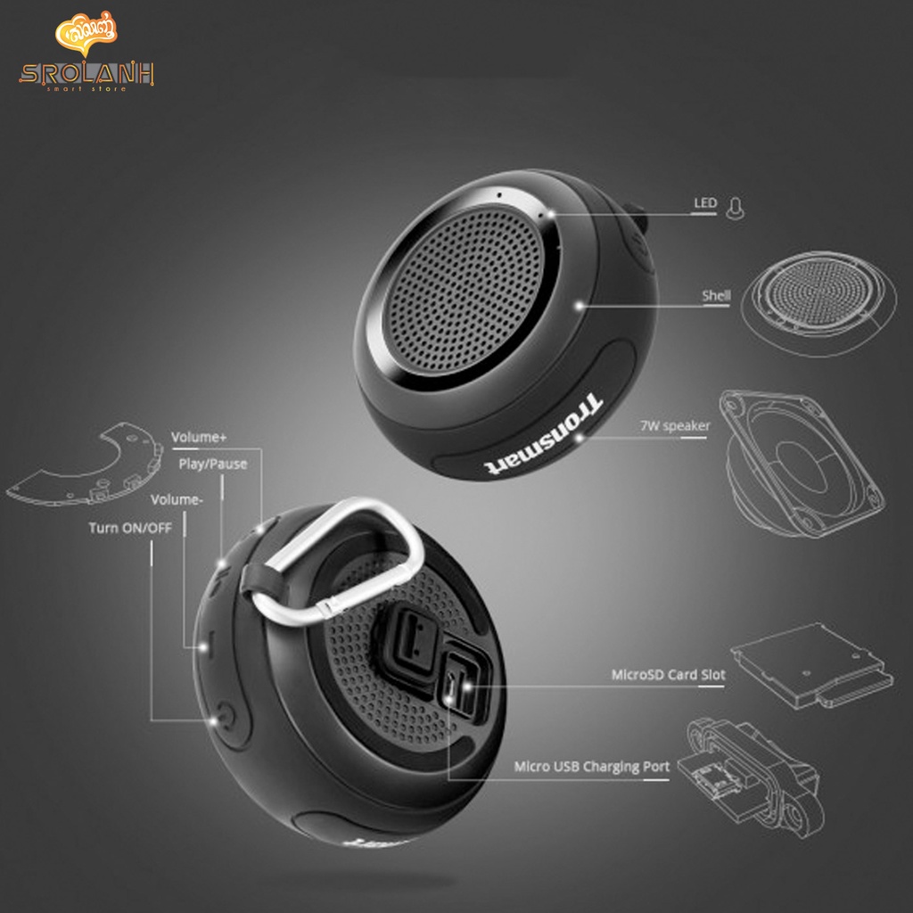 TRONSMART Element Splash IP67 Wireless Bluetooth Speaker