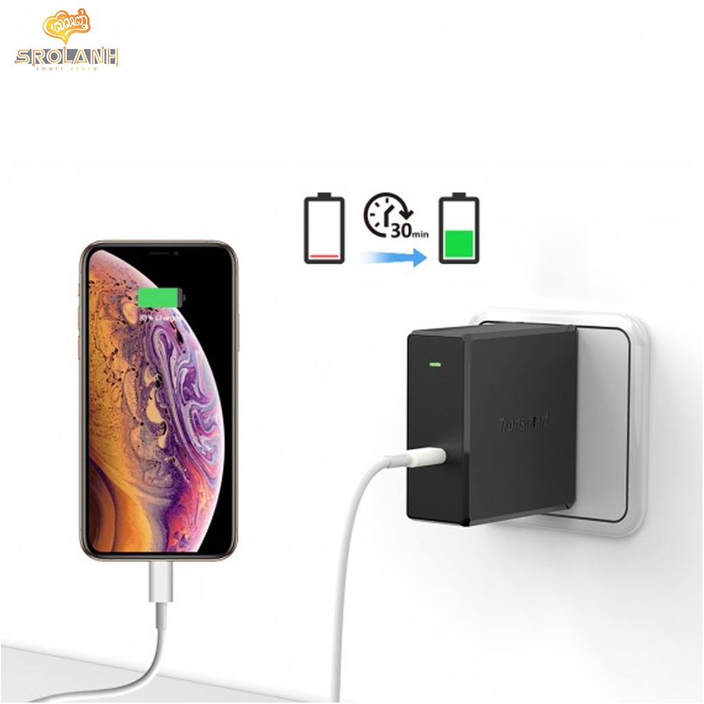 TRONSMART Next Generation of USB Charging PD3.0 USB-C WCP02 60W