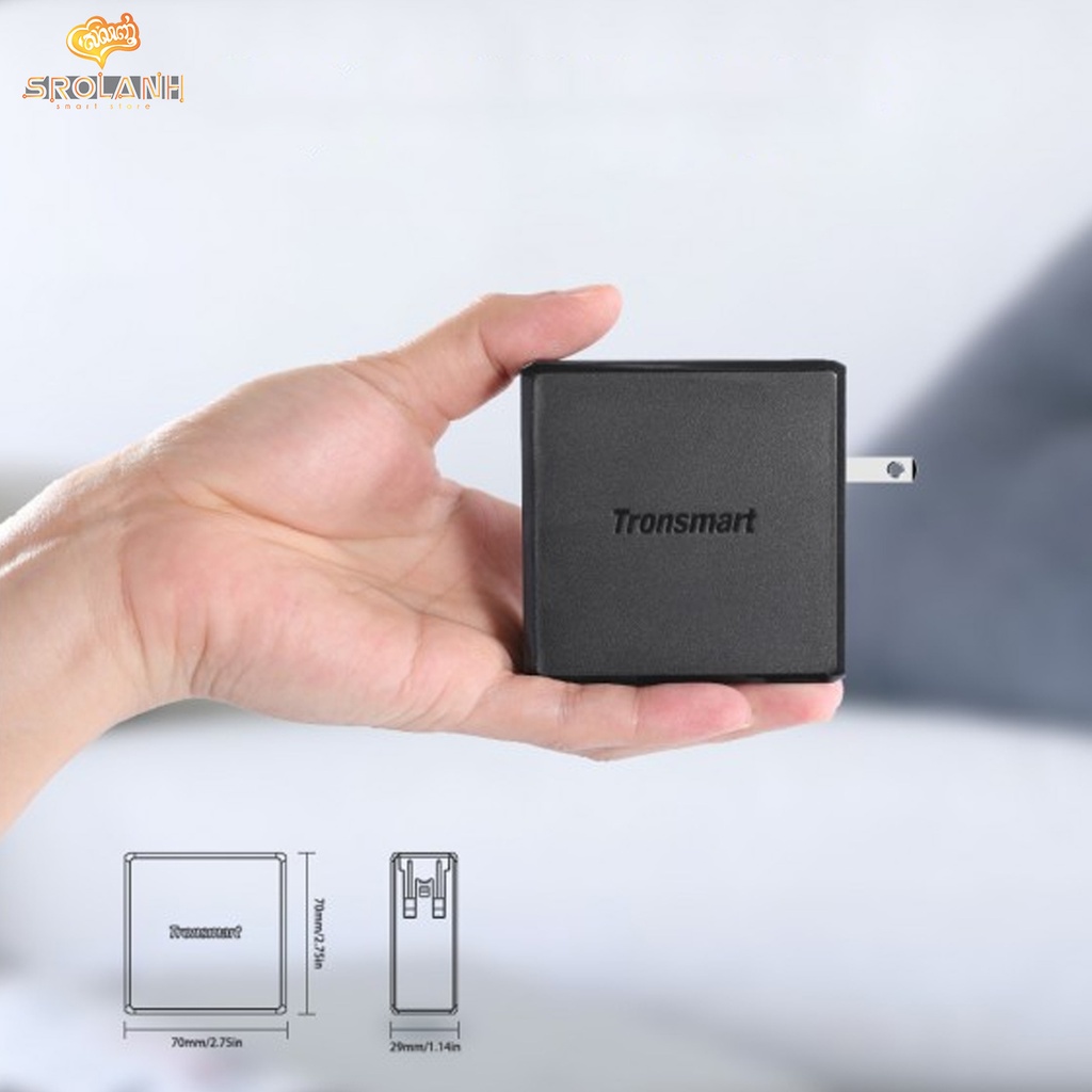 TRONSMART Next Generation of USB Charging PD3.0 USB-C WCP02 60W