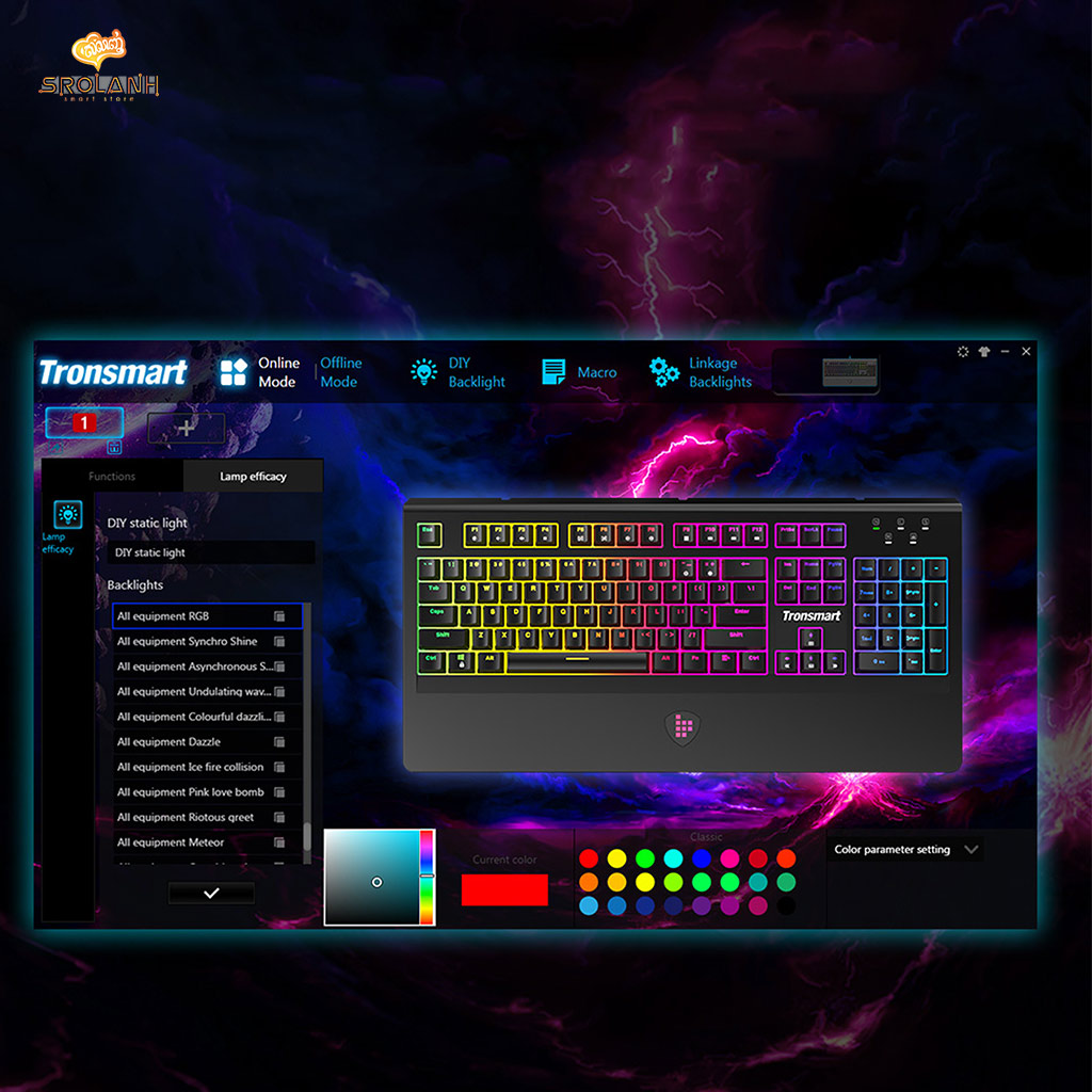 TRONSMART RGB TK09R US Mechanical Keyboard