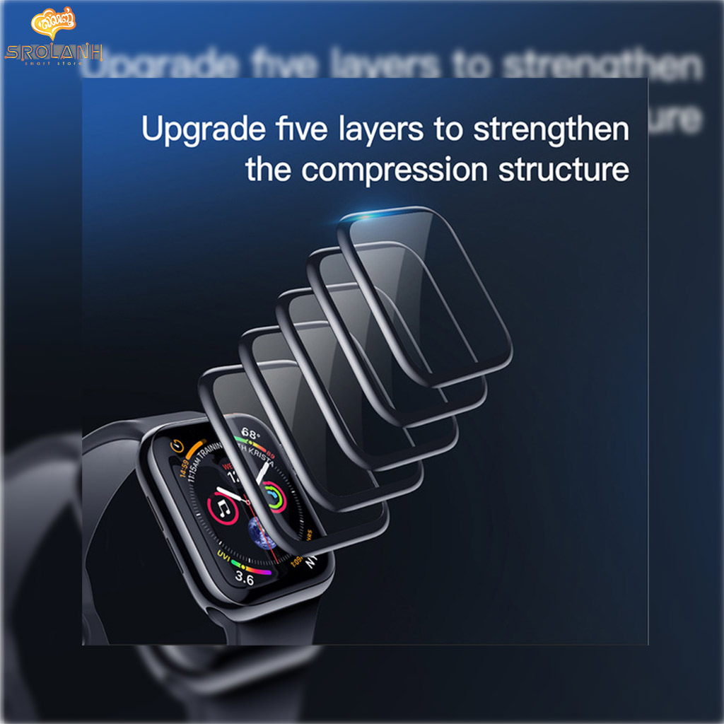 JCPAL 3D Armor Screen for Apple Watch 40mm