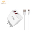 XO L31 EU USB charger with Micro USB set 1000mm