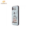 Joyroom Cage flowers series iPhone X PT-BP03