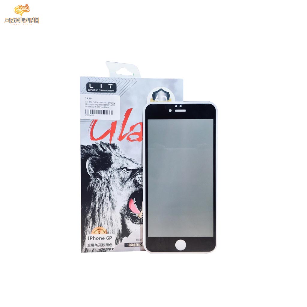 LIT The Full screen Anti-peeping 6D tempered glass GTIP6P-AT02 for iPhone 6/6S Plus