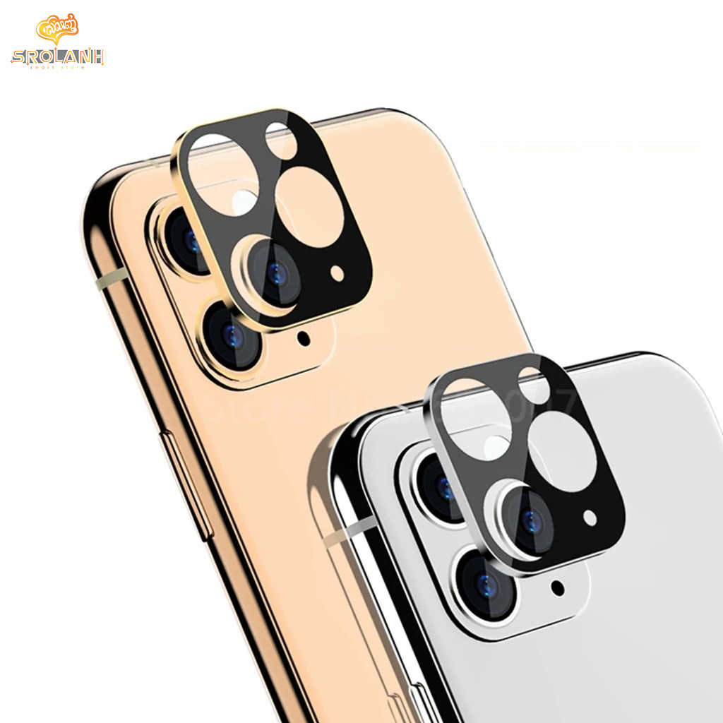 LIT The Titanium Alloy Tempered Glass Camera Lens For iPhone 11 Pro/11 Pro Max GTIPXR-TC01