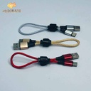 LIT The short (0.25m) nylon data cable for type-c TSNDA-T09