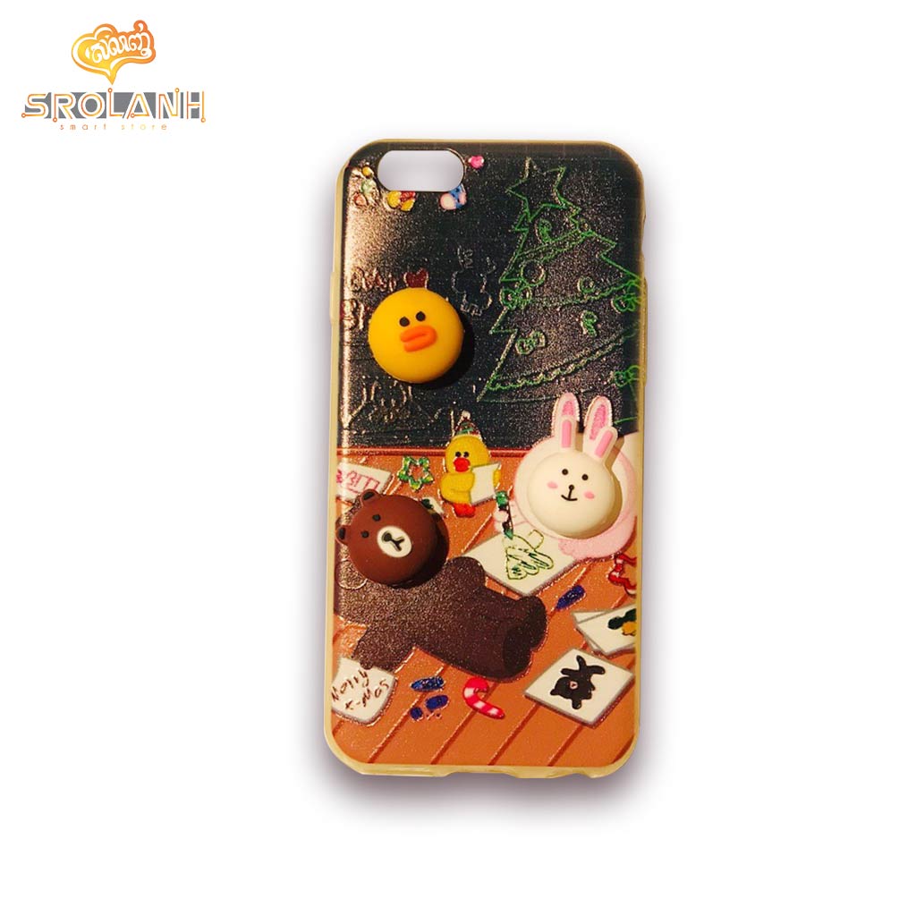 Phone case with stand flower bud with back-holder for iphone 6