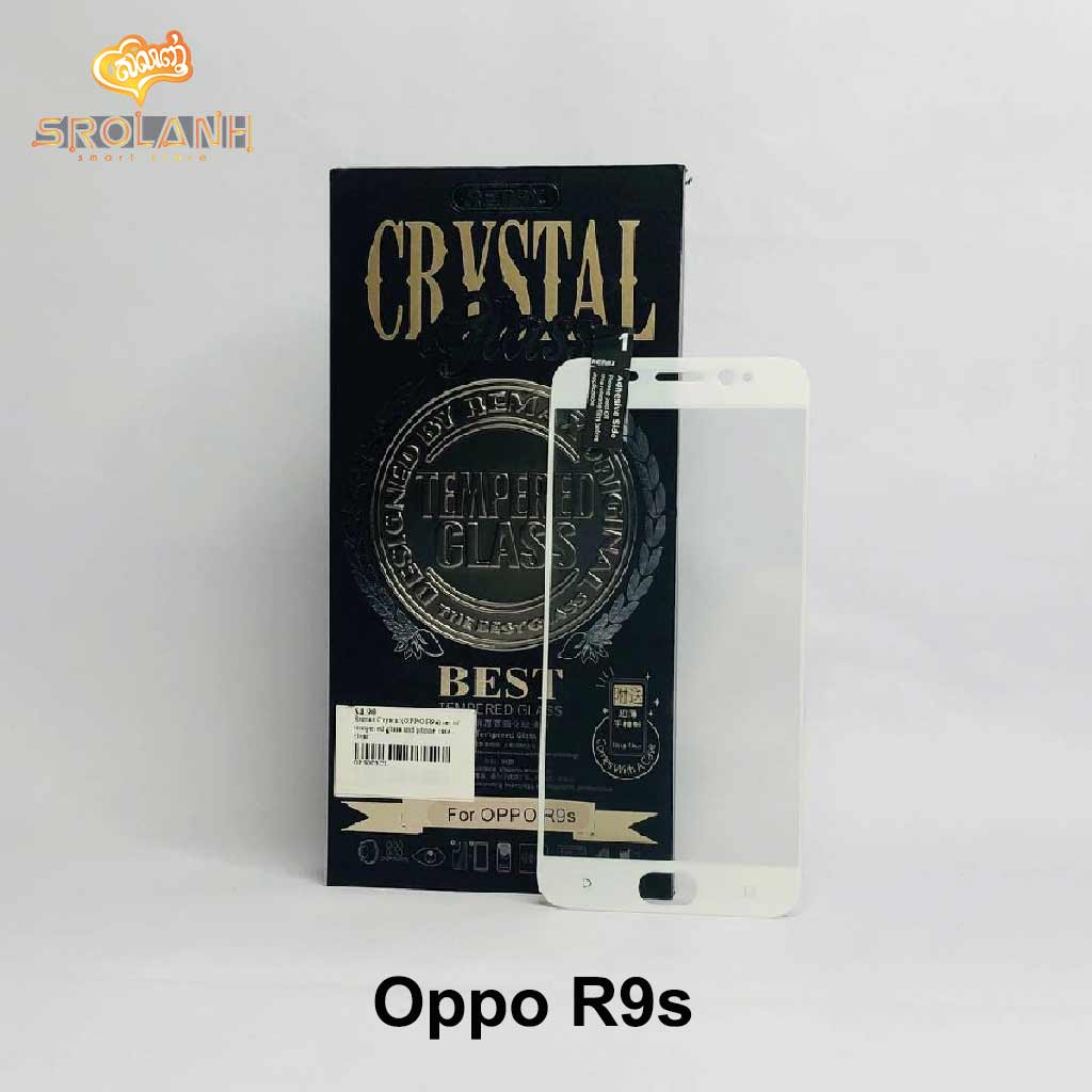 Remax Crystal(OPPO R9s) set of tempered glass and phone case