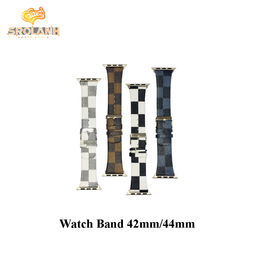 Smart watchband square leather for 42/44mm