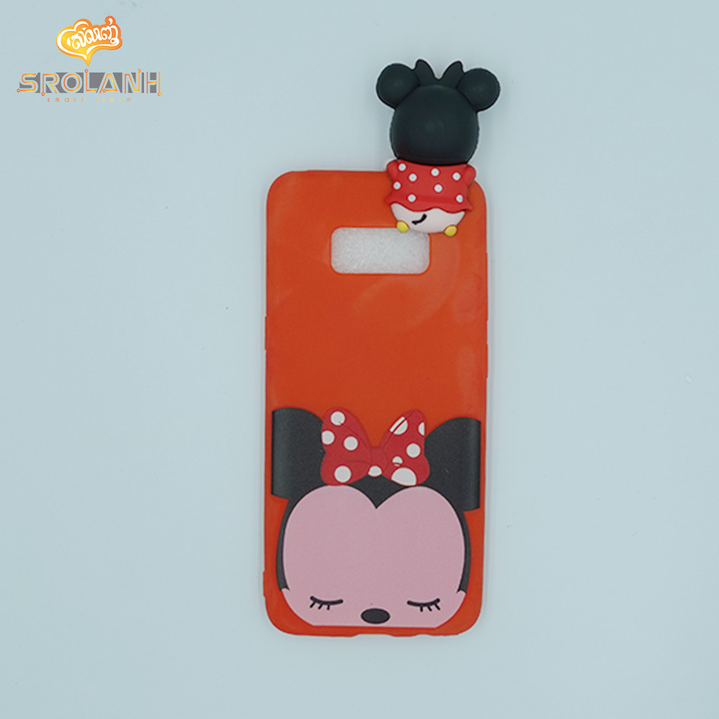 Super shock absorption case Black head of kitty for S8