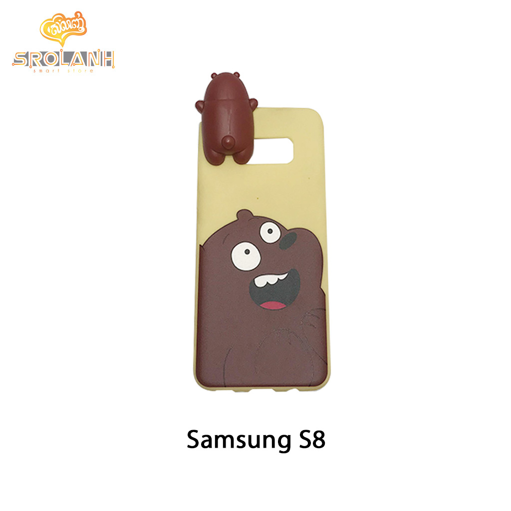 Super shock absorption case brown panda for S8