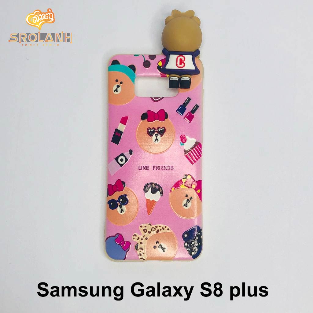 Super shock absorption case line friends for samsung S8