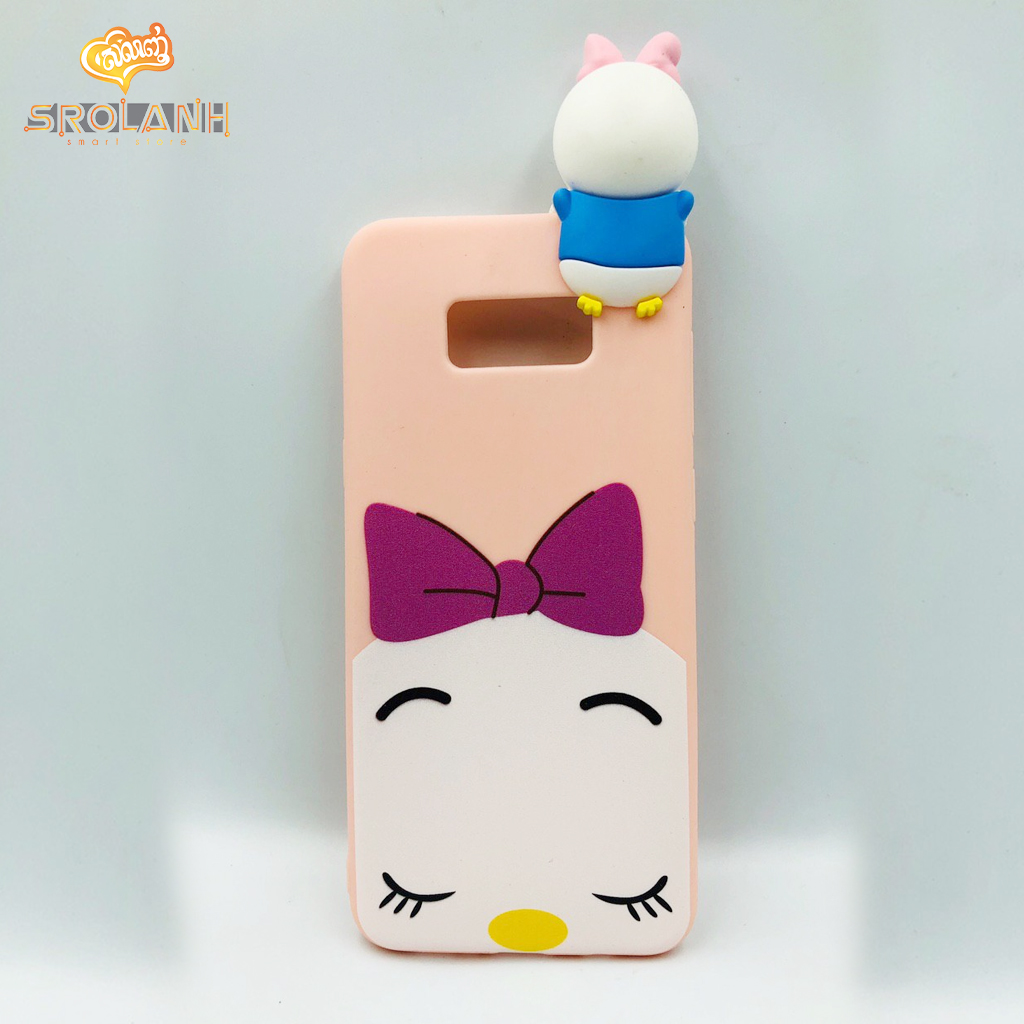 Super shock absorption case white head pig girl for S8 plsu