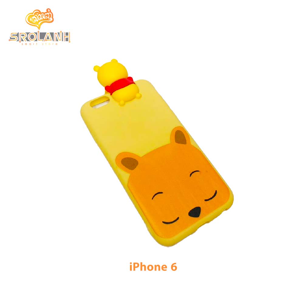 Super shock absorption case yellow head cat for iphone 6