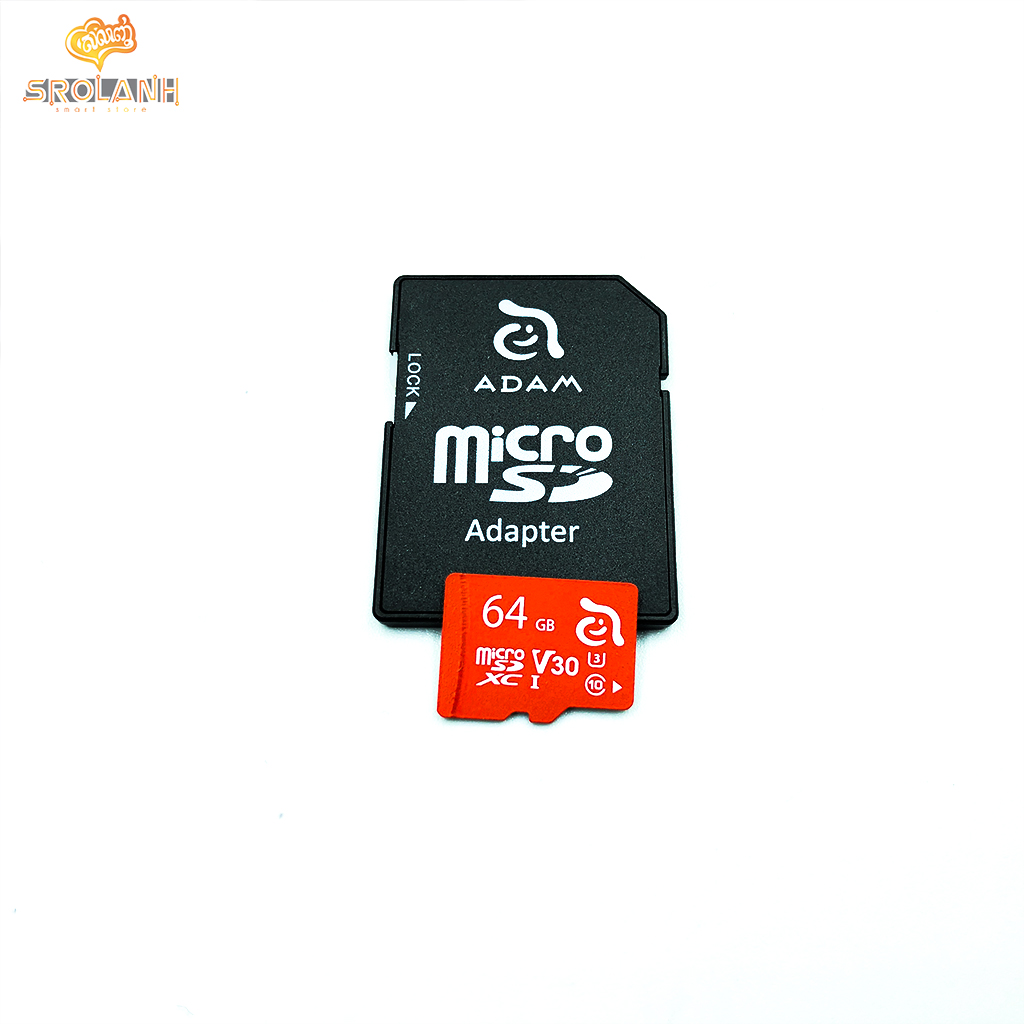 ADAM ELEMENTS Fleet 4k Pro Memery Card with Adapter 64GB