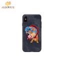 WPC-058 CUTE PET Embroidery case for ip X