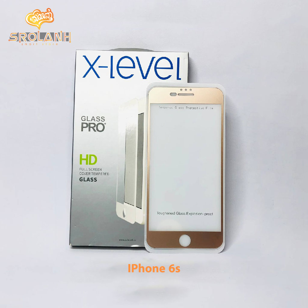 X-level HD Full screen cover temperted glass for iphone7 plus