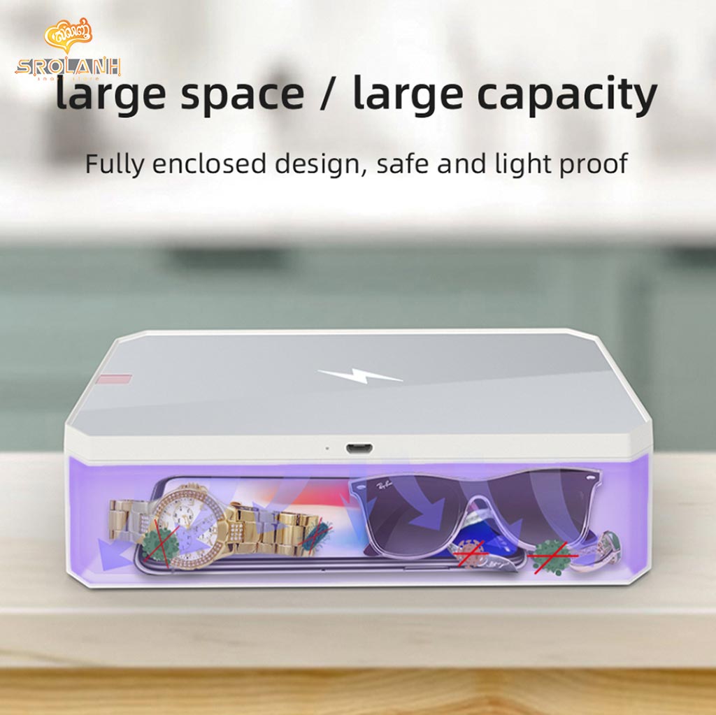 UV Multifunctional Sterilizer Wireless Charger UV Box 02