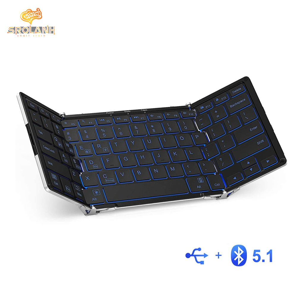 iCLEVER Tri-Folding Wireless Keyboard IC-BK05