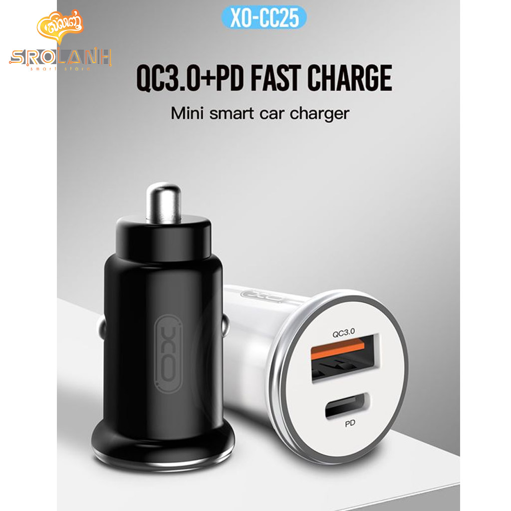 XO PD+QC 3.0 Car Charger CC25