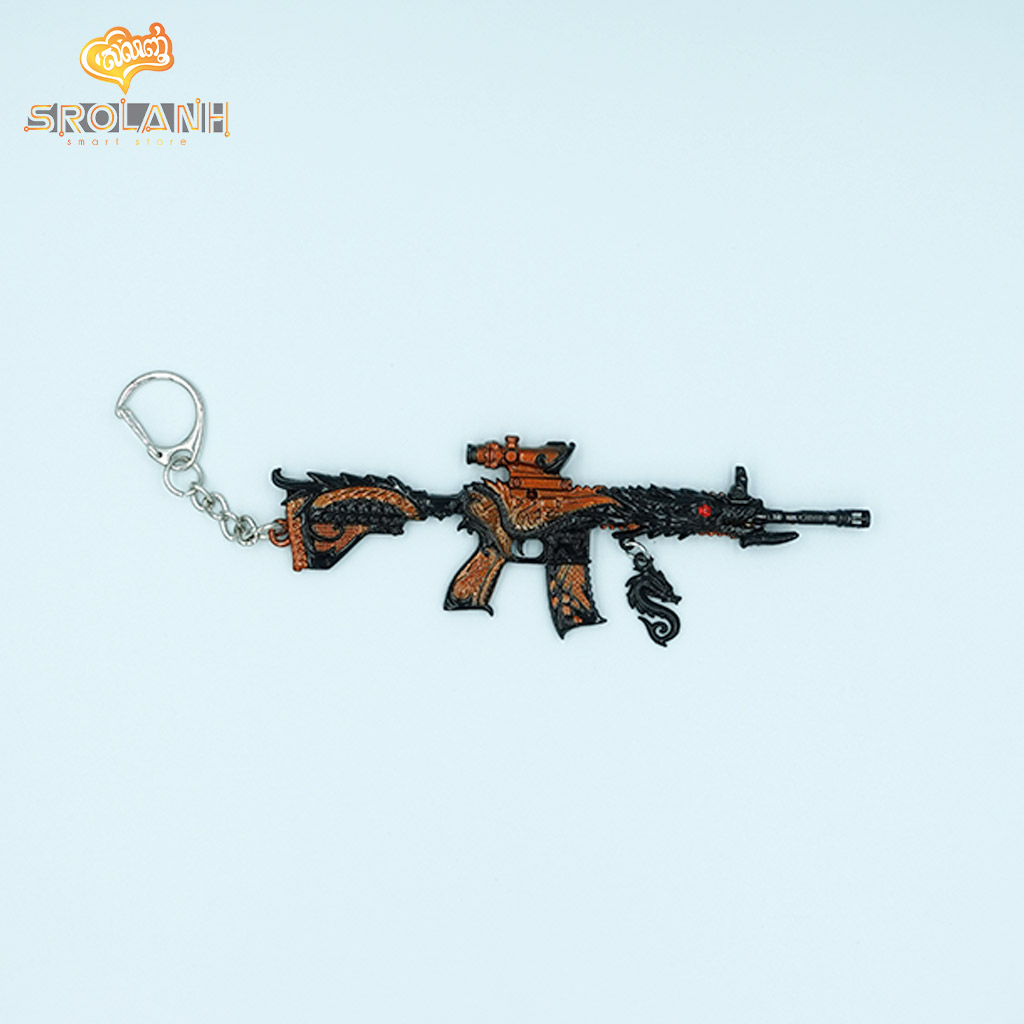 Keychain PUBG Dragon M416