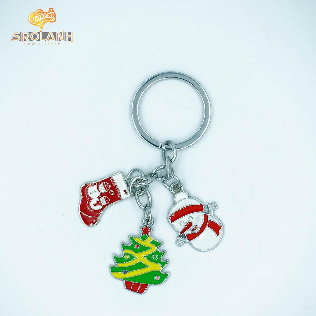 Keychain Christmas 3 Metal 0055
