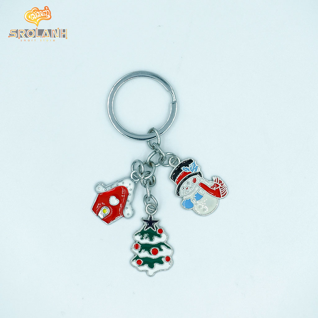Keychain Christmas 3 Metal 0064