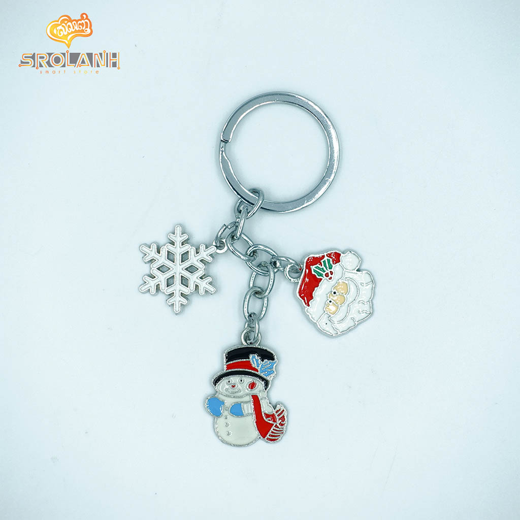 Keychain Christmas 3 Metal 0068