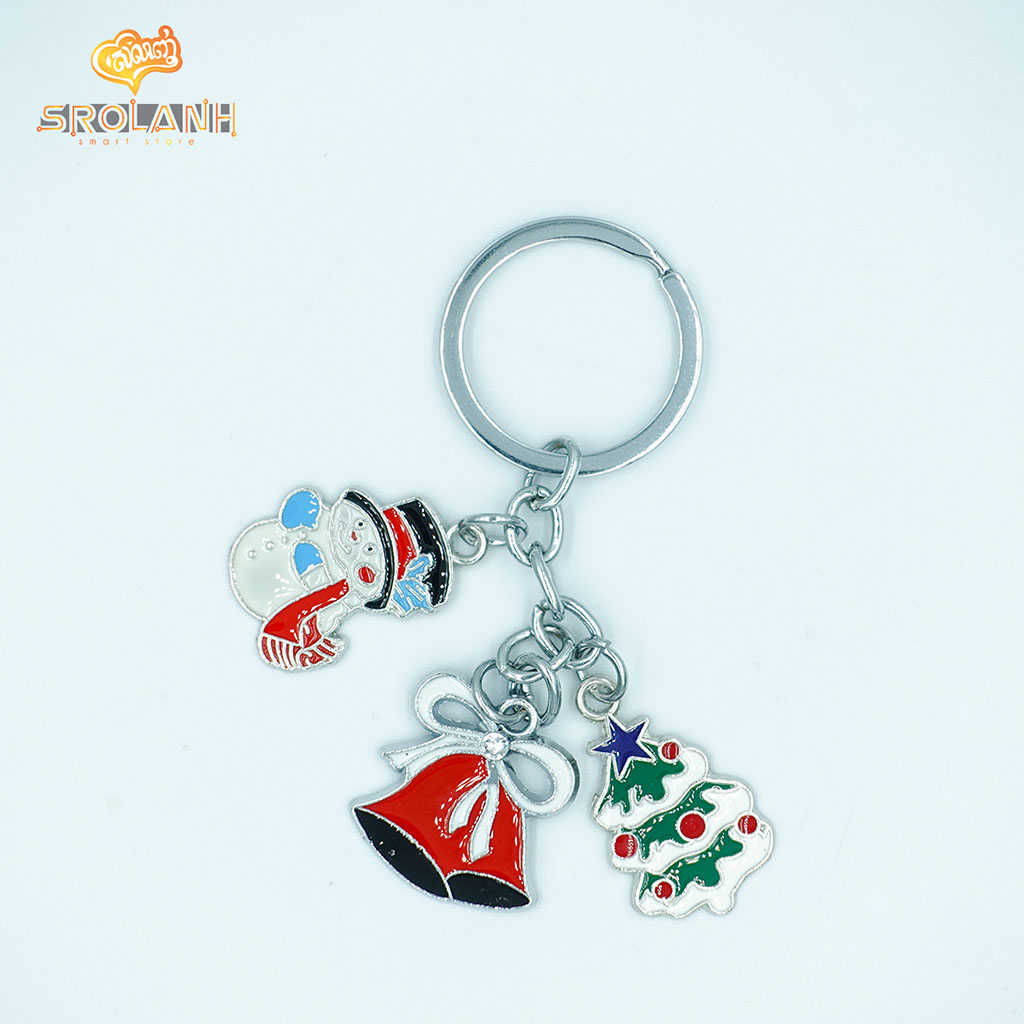 Keychain Christmas 3 Metal 0076