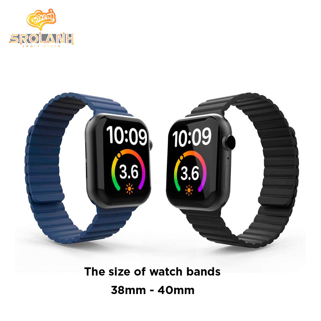 Silicone Watchband with Magnet L 38/40mm