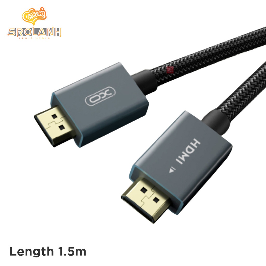 XO GB001 HDMI TO HDMI 1.5M Aluminum housing