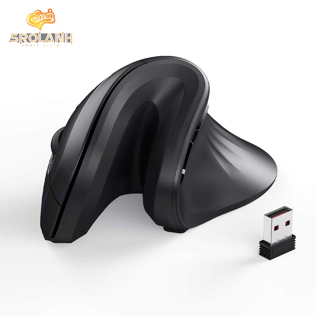 iClever High Precision Optical Wireless Vertical MouseTM209G